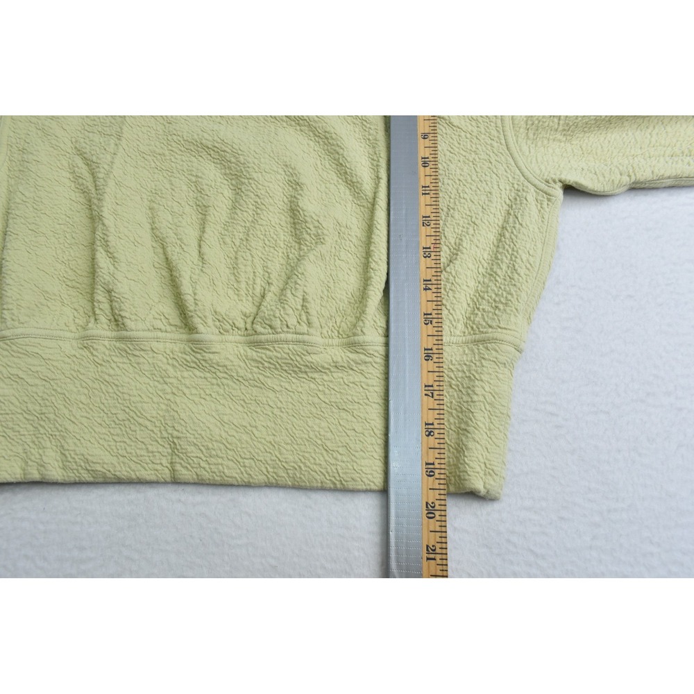 Lululemon Textured Women's Pullover Size 4 Crewneck Dew Green Activewear - Picture 7 of 12